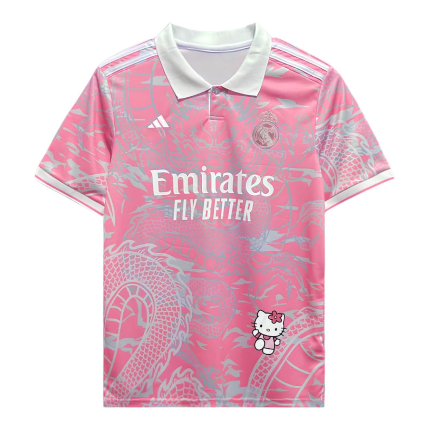 REAL MADRID PINK DRAGONS x HELLO KITTY