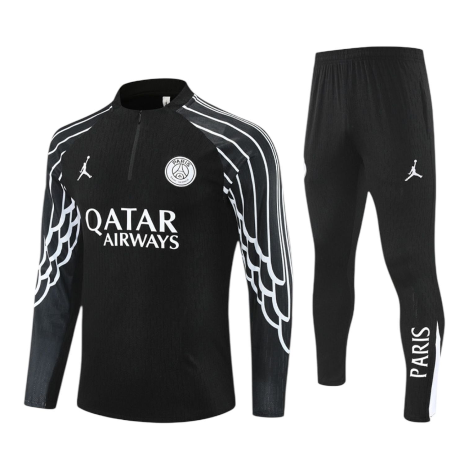 WhatsApp Image 2025-09-23 at 03.48.21_c0958009 25/26 PSG Tracksuit Black - immagine 1